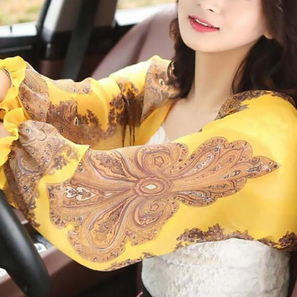 Ultralight breathable sunproof sleeve shawl