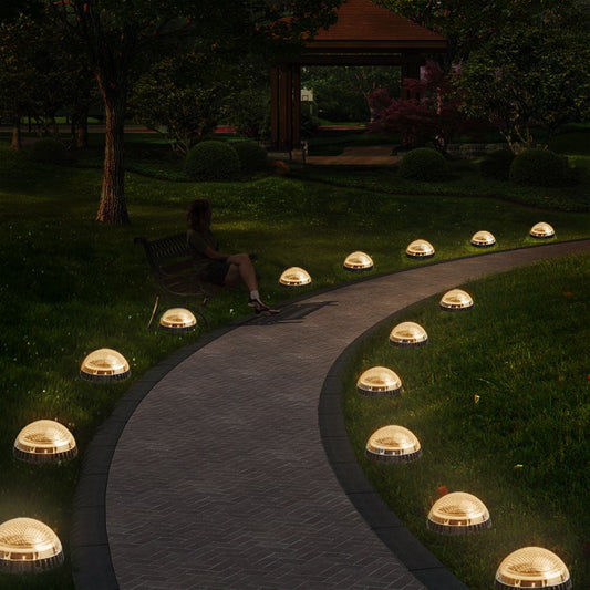 Outdoor lanterns with solar cells