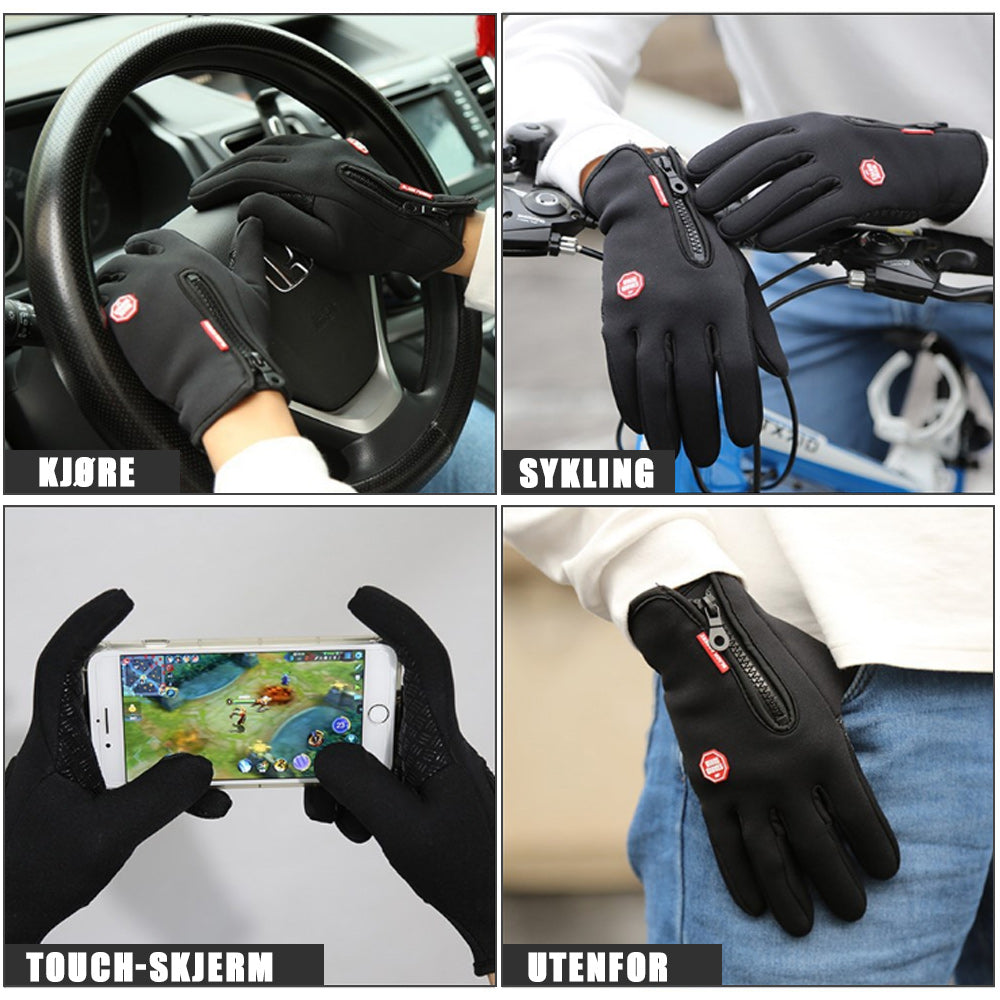 Warm gloves - cycling, running &amp; driving