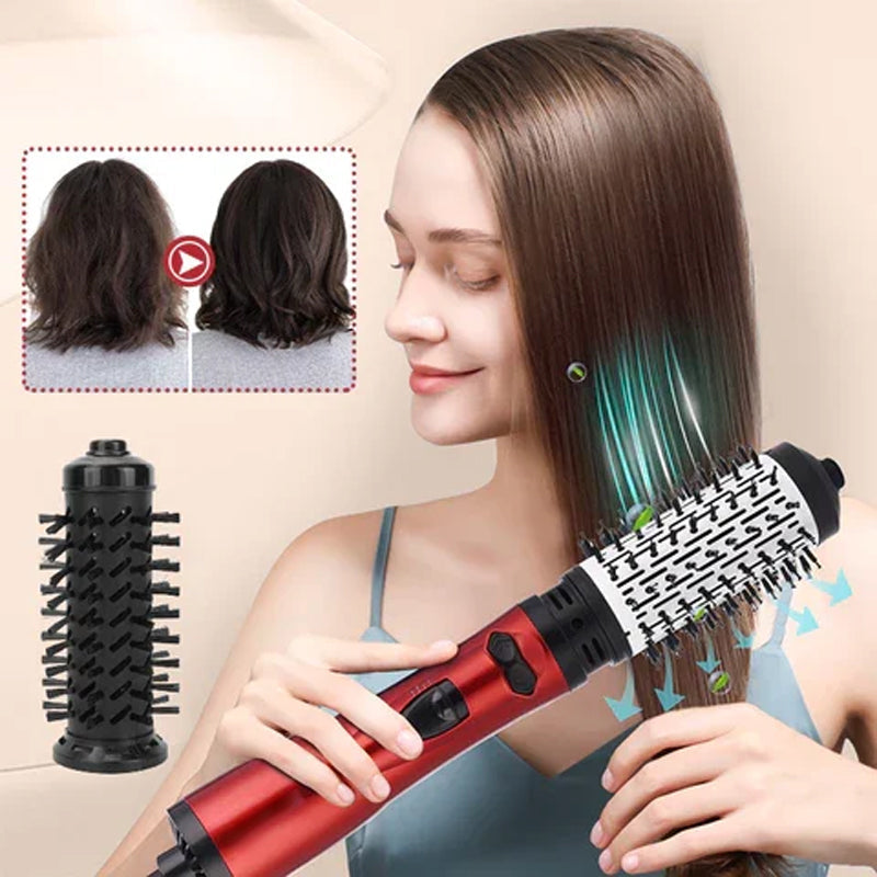 Hot air styler &amp; rotary hair dryer in one