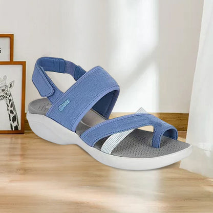 Washable sports sandals with memory foam