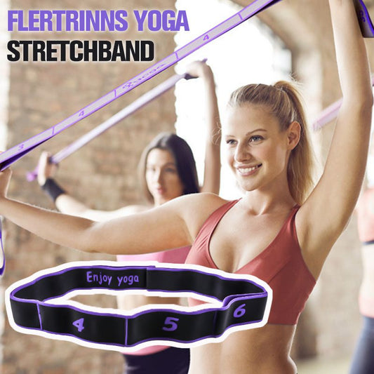 Yoga Fitness Exercise Resistance Bands - Increase Flexibility