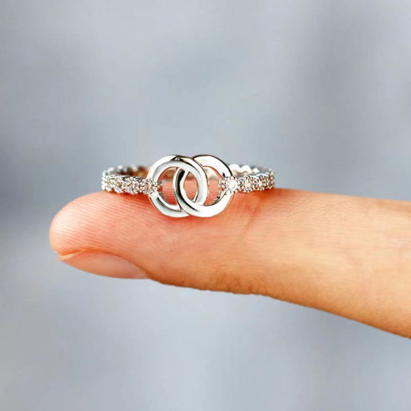 mother and daughter ring - a symbol of eternal bond