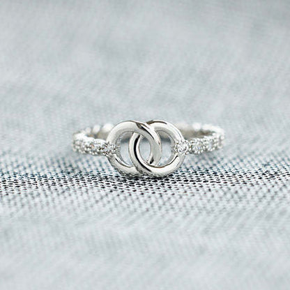 mother and daughter ring - a symbol of eternal bond