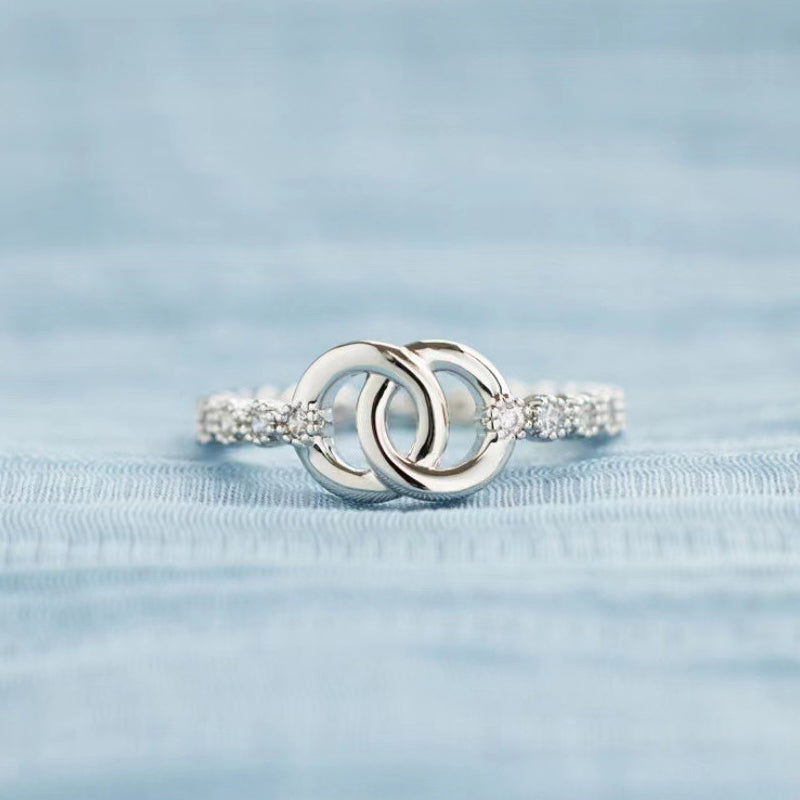 mother and daughter ring - a symbol of eternal bond